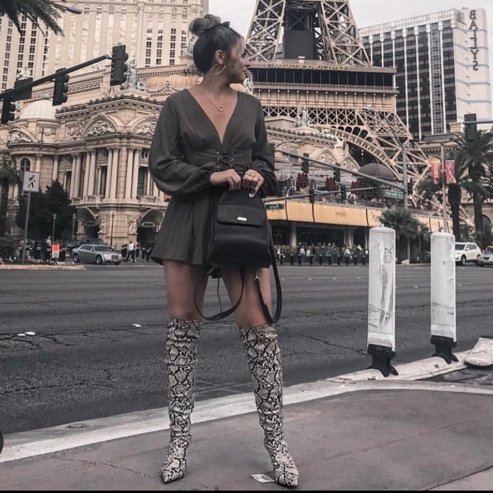 SHAREEN COLLECTIONS GREEN ROMPER